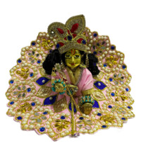 Laddu Gopal Pearls, Colorful Gems Embroidery_LG1460