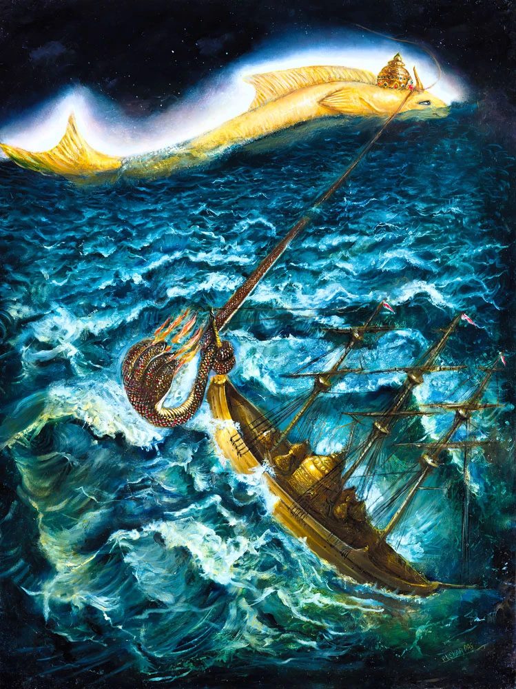 The Fish Incarnation of the Lord – Srimad-Bhagavatam Canto 8