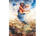 The Trnavarta [Whirlwind] Demon Attacks Krishna