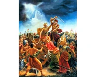 Demon King Kamsa Threatens Devaki Demon King Kamsa Threatens Devaki