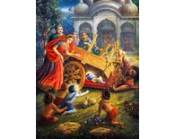 Krishna Kills the Cart Demon Krishna Kills the Cart Demon