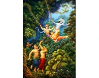 Krishna Enjoys Exultant Forest Pastimes Krishna Enjoys Exultant Forest Pastimes