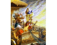 Krishna and Arjuna Blow Their Conchshells Krishna and Arjuna Blow Their Conchshells