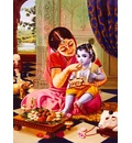 Krishna Becomes Subordinate to His Devotee