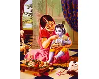 Krishna Becomes Subordinate to His Devotee Krishna Becomes Subordinate to His Devotee