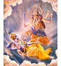 Maha Vishnu and Mother Durga