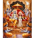Lakshmi-Narayana: Lord Vishnu and Mother Laksmi