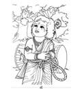 Krishna Makhanchor Coloring Book