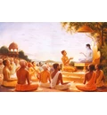 Sukadeva Gosvami Instructs Maharaja Pariksit Print