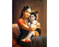 Mother Yasoda and Baby Krishna Mother Yasoda and Baby Krishna