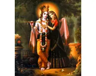 Radha and Krishna (Blue Dress) Radha and Krishna (Blue Dress)