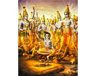 Lord Krishna Bewilders Brahma Lord Krishna Bewilders Brahma