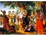 Radha and Krishna and the Eight Chief Gopis Radha and Krishna and the Eight Chief Gopis