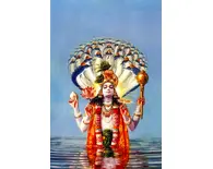 Lord Kesava - Vishnu Painting Lord Kesava - Vishnu Painting