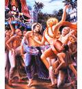 Lord Caitanya Dances at Ratha-Yatra