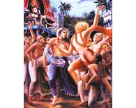 Lord Caitanya Dances at Ratha-Yatra Lord Caitanya Dances at Ratha-Yatra
