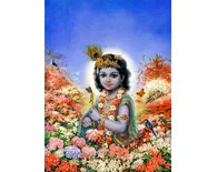 Krishna in the Vrindavan Forest Krishna in the Vrindavan Forest