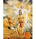 Krishna Reveals His Two-Armed Form to Arjuna