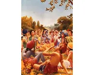 Krishna and the Cowherd Boys Take Their Lunch Krishna and the Cowherd Boys Take Their Lunch