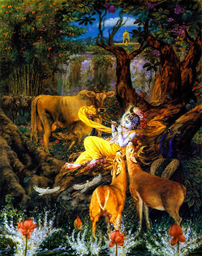 Krishna the Enchanter of Vrindavan