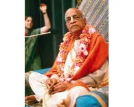 Srila Prabhupada in Paris, On Vyasasana Srila Prabhupada in Paris, On Vyasasana