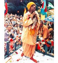 Srila Prabhupada at San Francisco Ratha-yatra