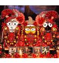 Sri Sri Jagannatha, Baladava and Lady Subhadra -- New Nilacala -- Philadelphia, PA