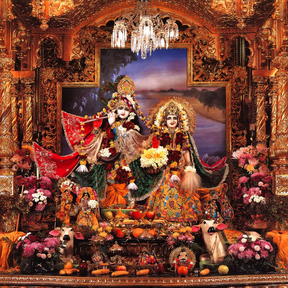 Sri Sri Radha Vrndavana-candra - New Vrindavan - Moundsville, WV