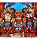 Sri Sri Jagannatha, Baladeva and Lady Subhadra - Baroda, India