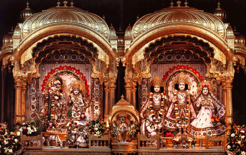 Sri Sri Radha-Gokulananda and Sita Rama - Bhaktivedanta Manor - Lechmore Heath, Unit