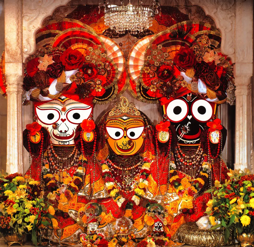 Sri Sri Jagannatha, Baladeva and Lady Subhadra - Melbourne, Australia
