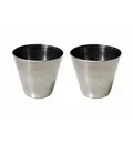 Pair of Stainless Steel Cups