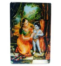 Acrylic Stand -- Damodar Krishna Being Bound by Ropes  (large size)