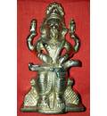 Lord Nrsimhadeva Brass Deity (4\" high)