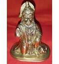 Brass Sri Hanuman Deity  (5\")