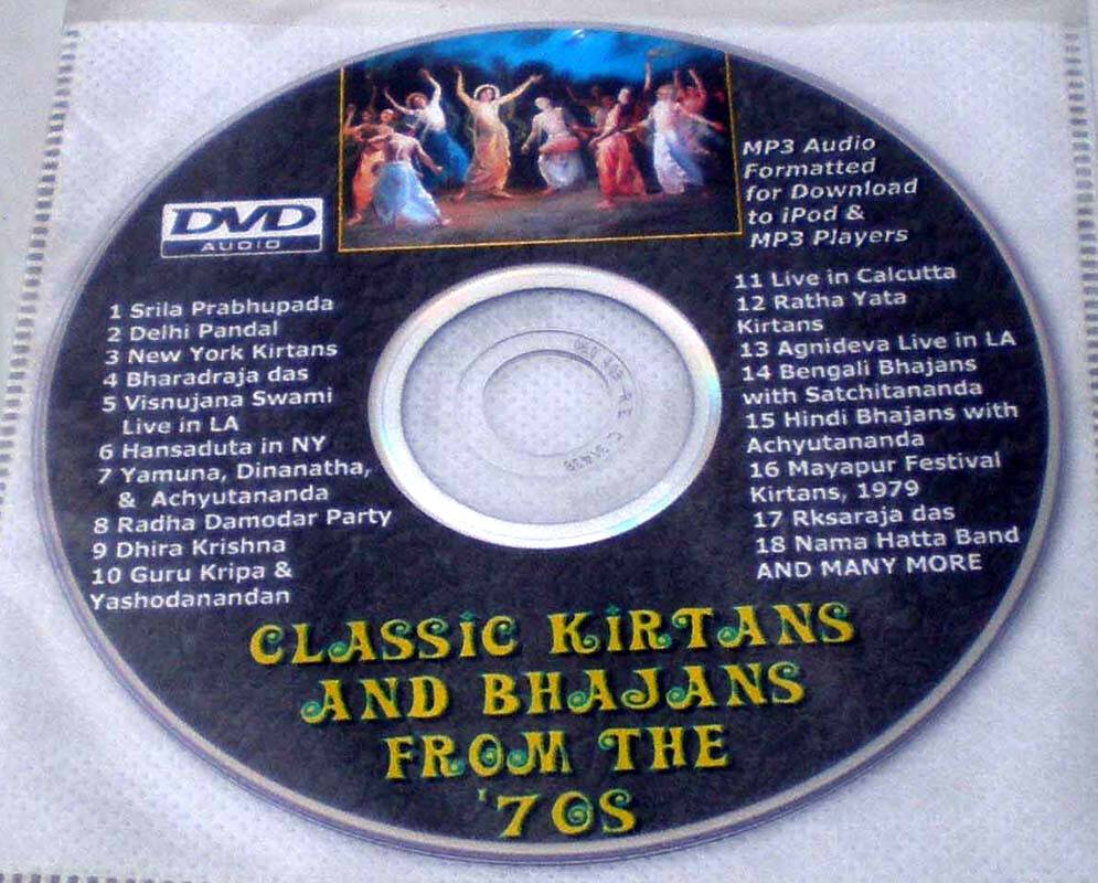 Classic ISKCON Kirtans & Bhajans (from the 70\'s MP3 DVD)