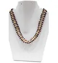 Tulsi Neck Beads -- Fancy Choker with Red Border