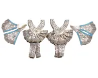 Gaura Nitai Deity Clothes – Designer Sequin & Thread Work All Over