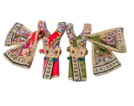 Gaura Nitai Deity Clothes – Festival Special Floral Embroidery