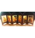 Folding Guru Parampara Display [with Panca-Tattva]