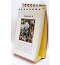 Hare Krishna Perpetual Desktop Calendar