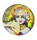 Round Krishna with Cow Magnet (2.3\" - 5.3 cm)