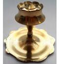 Assorted Collection of 5 Brass Incense Holders