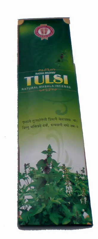 Vrinda - Tulsi Incense (Small Pouch 15 sticks)