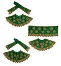 Jagannatha Deity Dress -- Big Flower Design