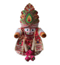 Clothes, Crowns and Garlands for Jagannatha, Baladeva and Subhadra Deities