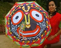 Jagannatha Umbrella -- Classic Pop-Up Stick Jagannatha Umbrella -- Classic Pop-Up Stick