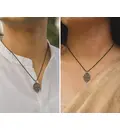 Jai Shree Radha Engraved Pendant