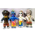 Krishna and Balaram with Kesi & Dhenukasur Demons Dolls -- Childrens Stuffed Toy