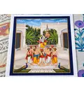 Krishna Dahi Handi Leela – Digital Print Backdrop
